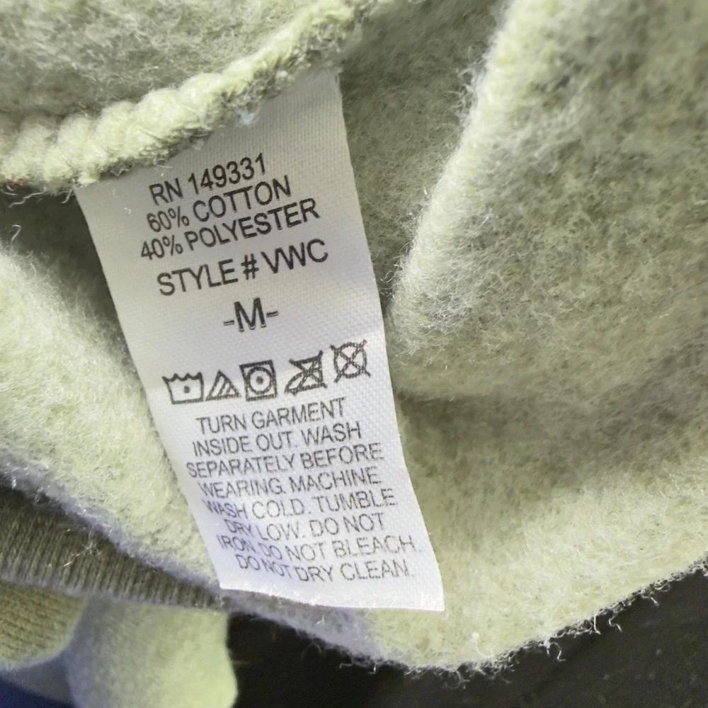 Ocean‎ Beach Soft Green Medium Solvang California Crewneck Sweatshirt Cozy Soft